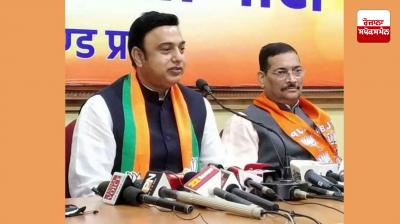 ਪ੍ਰੈਸ ਕਾਨਫਰੰਸ ਨੂੰ ਸੰਬੋਧਨ ਕਰਦਿਆਂ ਭਾਜਪਾ ਦੇ ਬੁਲਾਰੇ ਸਈਦ ਜ਼ਫਰ ਇਸਲਾਮ 