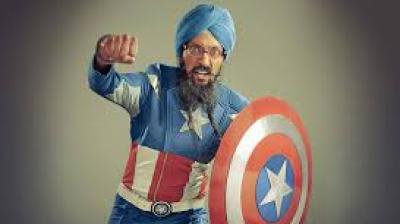 Sikh Captain America targets Donald Trump 
