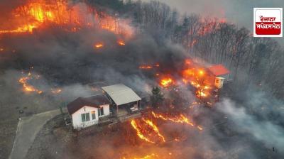 Massive forest fire in South Korea, 18 deaths so far