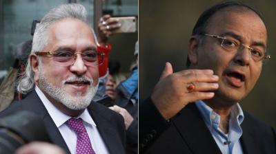 Arun Jaitley and Vijay Mallya 