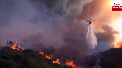 A massive fire broke out at one of the world's largest battery storage plants.