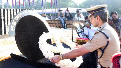 64th Police Commemoration Day: DGP Gaurav Yadav pays tributes to police martyrs