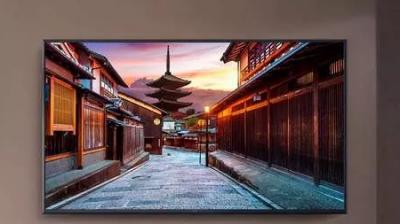 Samsung launches the wall giant sized led costing up to rs 12 crore