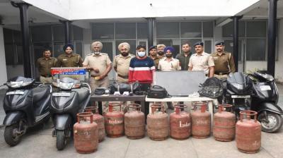 Chandigarh Police arrested an ex-army man with stolen goods