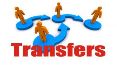 transfers of revenue officers and tehsildars