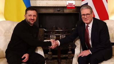 Zelensky welcomed to Britain after debate with Trump