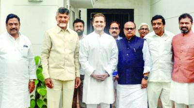 Naidu made efforts to make the third front faster