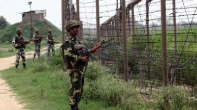 Pakistan Firing Chakri Post BSF Gurdaspur