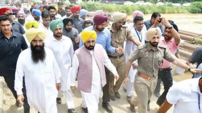  ਮੁੱਖ ਮੰਤਰੀ ਭਗਵੰਤ ਮਾਨ ਨੇ ਗਿੱਦੜਬਾਹਾ ਇਲਾਕੇ ਦਾ ਦੌਰਾ ਕਰਦੇ ਹੋਏ 