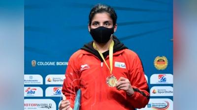 CAPT AMARINDER CONGRATULATES BOXING WORLD CUP GOLD WINNER SIMRANJEET CHAKAR