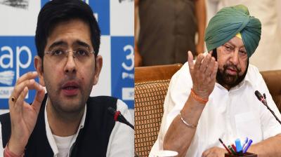 Raghav Chadha - Captain Amarinder Singh