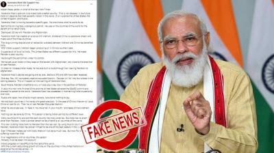 New York Times editor-in-chief does not praise PM Modi