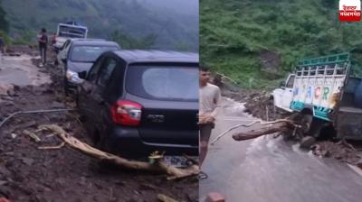 Bilaspur Cloud burst Himachal News in punjabi