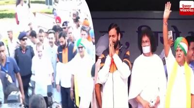 Anti-drug mega walk in chandigarh 