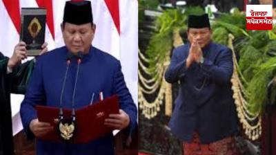Prabowo Subianto was sworn in as the eighth president of Indonesia