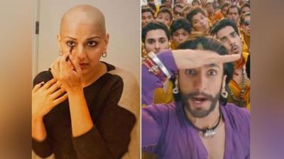 Sonali Bendre and Ranveer Singh