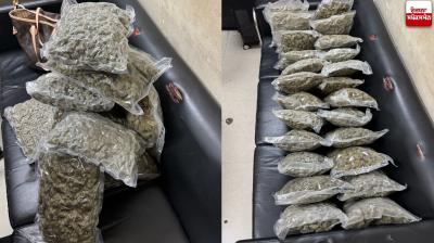 Ganja worth 27 crore recovered from 2 women at Delhi IGI Airport