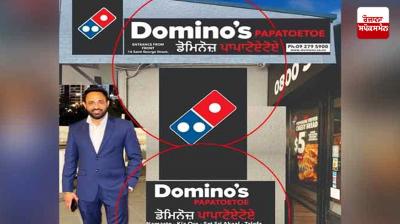 Signboard in Punjabi at Papatoetoe Domino's Pizza Store auckland News
