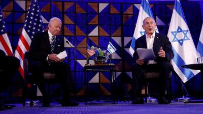 Joe Biden says US will support Israel against Hamas