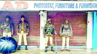 After the killing of a BJP leader in Kashmir, the situation is tense