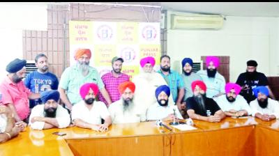 Office bearers interacting with the journalists