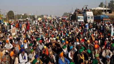 farmers protest