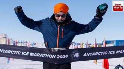 Canada's Jasdeep Singh becomes first North American Sikh to complete marathons on seven continents
