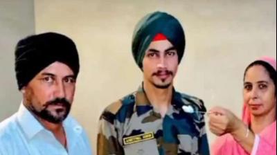 Questions raised on Mansa's martyred jawan not getting military honours