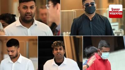Five Indian-origin men sentenced to prison in hotel murder case
