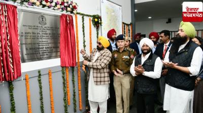 CM launches first phase of city surveillance and traffic management project in Mohali