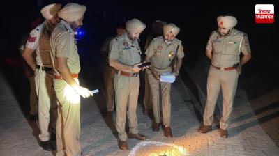 One person arrested during a police encounter, found in possession of illegal weapons and ammunition.