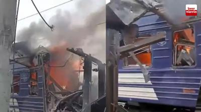 Russia attacks Ukrainian railway station