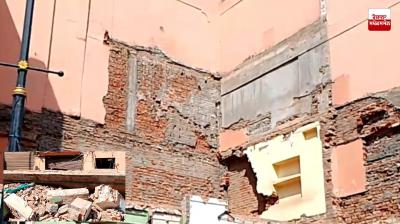 Accident occurred during building demolition work