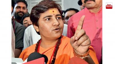 "If your daughter tries to go with an anti-religious person, break her legs" - Sadhvi Pragya's controversial statement