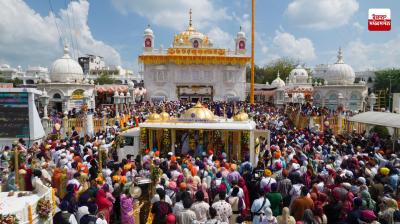 Gurtagaddi Gurpurab of Sri Guru Granth Sahib celebrated with great pomp at Sri Hazur Sahib - Dr. Vijay Satbir Singh Gurtagaddi Gurpurab of Sri Guru Granth Sahib celebrated with great pomp at Sri Hazur Sahib - Dr. Vijay Satbir Singh