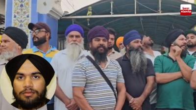 ਕੈਲੀਫੋਰਨੀਆ 'ਚ ਟਰੱਕ ਦੁਰਘਟਨਾ ਕਰਨ ਵਾਲੇ ਜਸ਼ਨਪ੍ਰੀਤ ਦੇ ਹੱਕ ਵਿੱਚ ਪੂਰਾ ਪਿੰਡ ਹੋਇਆ ਇਕੱਠਾ Entire village rallies in support of Jashanpreet, who caused truck accident in California