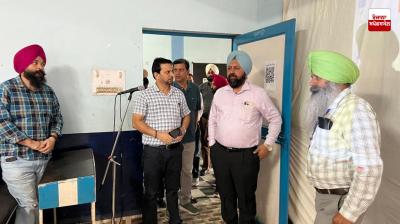 ਤਰਨ ਤਾਰਨ ਉਪ ਚੋਣ ਦੇ ਮੱਦੇਨਜ਼ਰ ਪੋਲਿੰਗ ਸਟਾਫ਼ ਦੀ ਹੋਈ ਰਿਹਰਸਲ Polling staff rehearses ahead of Tarn Taran by-election
