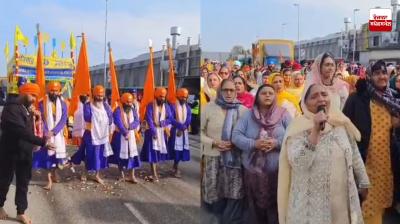 A grand Nagar Kirtan was organized by Gurdwara Mata Kaur Ji Covo located in Bergamo district of Italy