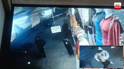 CCTV footage of the murder of RSS leader's son Naveen Arora surfaced