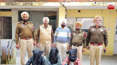 Faridkot police bust a robbery gang