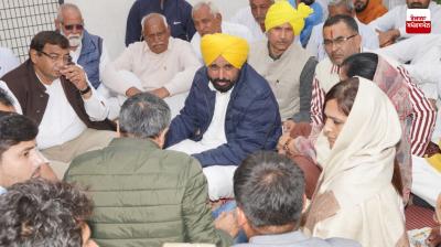Punjab Chief Minister condoles with the family of Haryana basketball player Hardik Rathi
