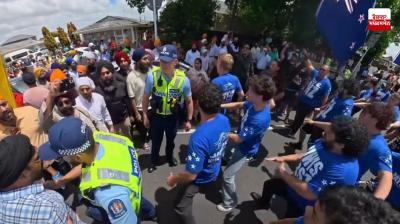Miscreants block Nagar Kirtan procession in New Zealand