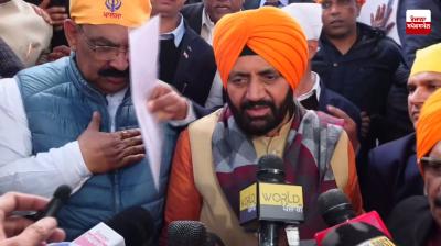 Haryana Chief Minister Naib Singh Saini reaches Sri Fatehgarh Sahib