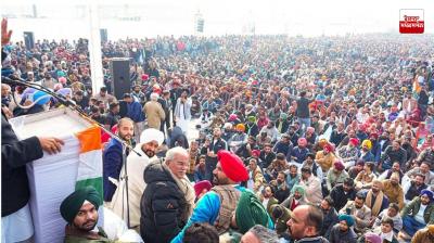 Congress's massive 'MGNREGA Bachao Sangram' rally in Guru Harsahai