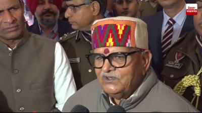 Punjab Governor Gulabchand Kataria laid the foundation stone of police stations in Chandigarh's IT Park and Mauli Jagran