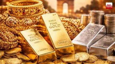 Gold and silver prices drop sharply for the third consecutive day