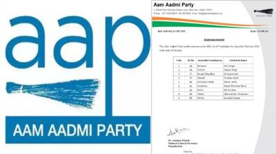 AAP candidates List 