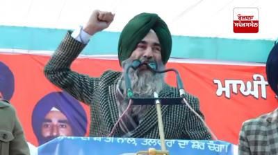 ਜਸਕਰਨ ਸਿੰਘ ਕਾਹਨ ਸਿੰਘ ਵਾਲਾ ਸੰਬੋਧਨ ਕਰਦੇ ਹੋਏ 