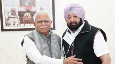 Manohar Lal Khattar, Captain Amarinder Singh 