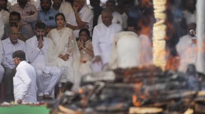 Ajit Pawar's last rites